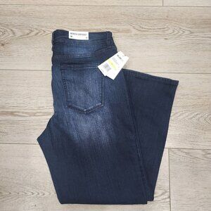 William Rast Midrise Crop Boot Jeans Blue Atmosphere Size 30 New With Tags